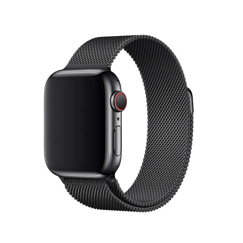 3sixT Mesh Band For Apple Watch 6-9/SE (38-41mm) - Silver