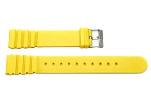 Bandino Rubber 18mm Long Watch Band