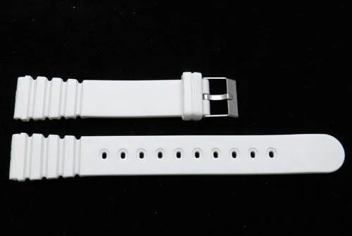 Bandino Rubber 18mm Long Watch Band