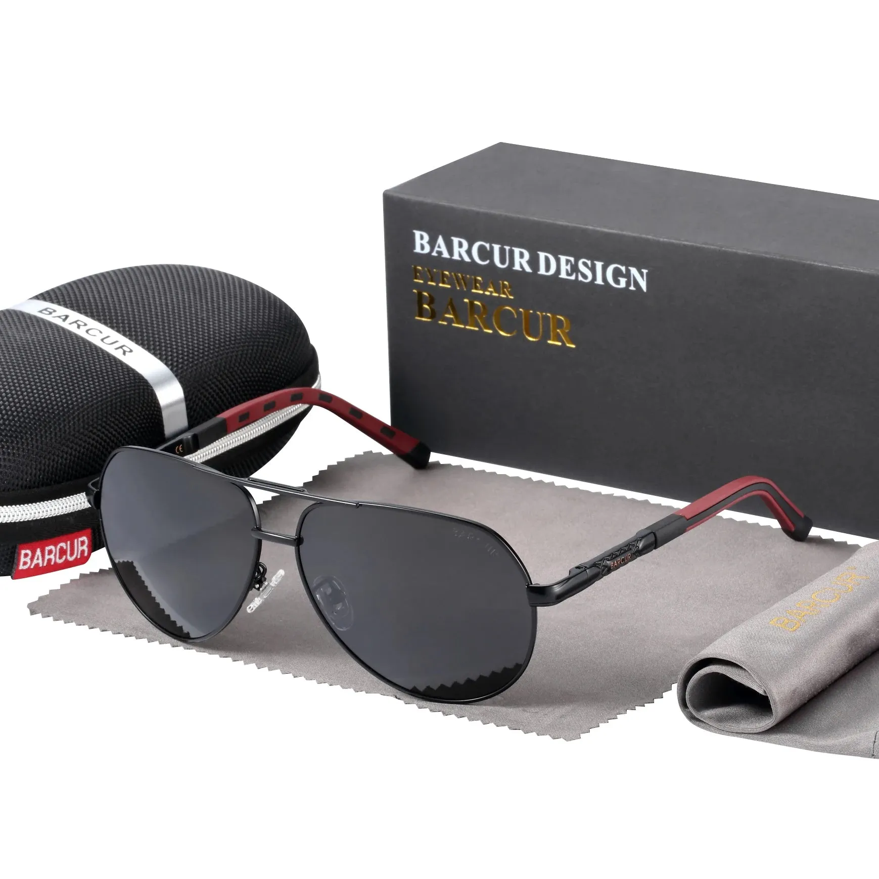 BARCUR Aluminum Sunglasses - Polarized