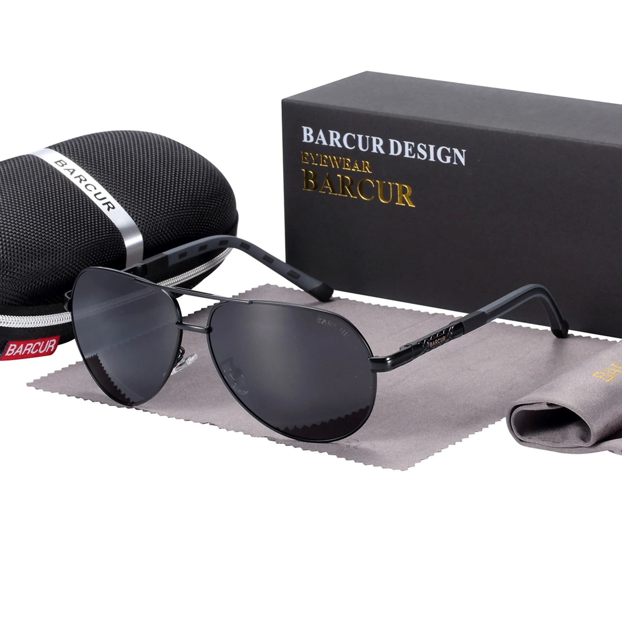 BARCUR Aluminum Sunglasses - Polarized