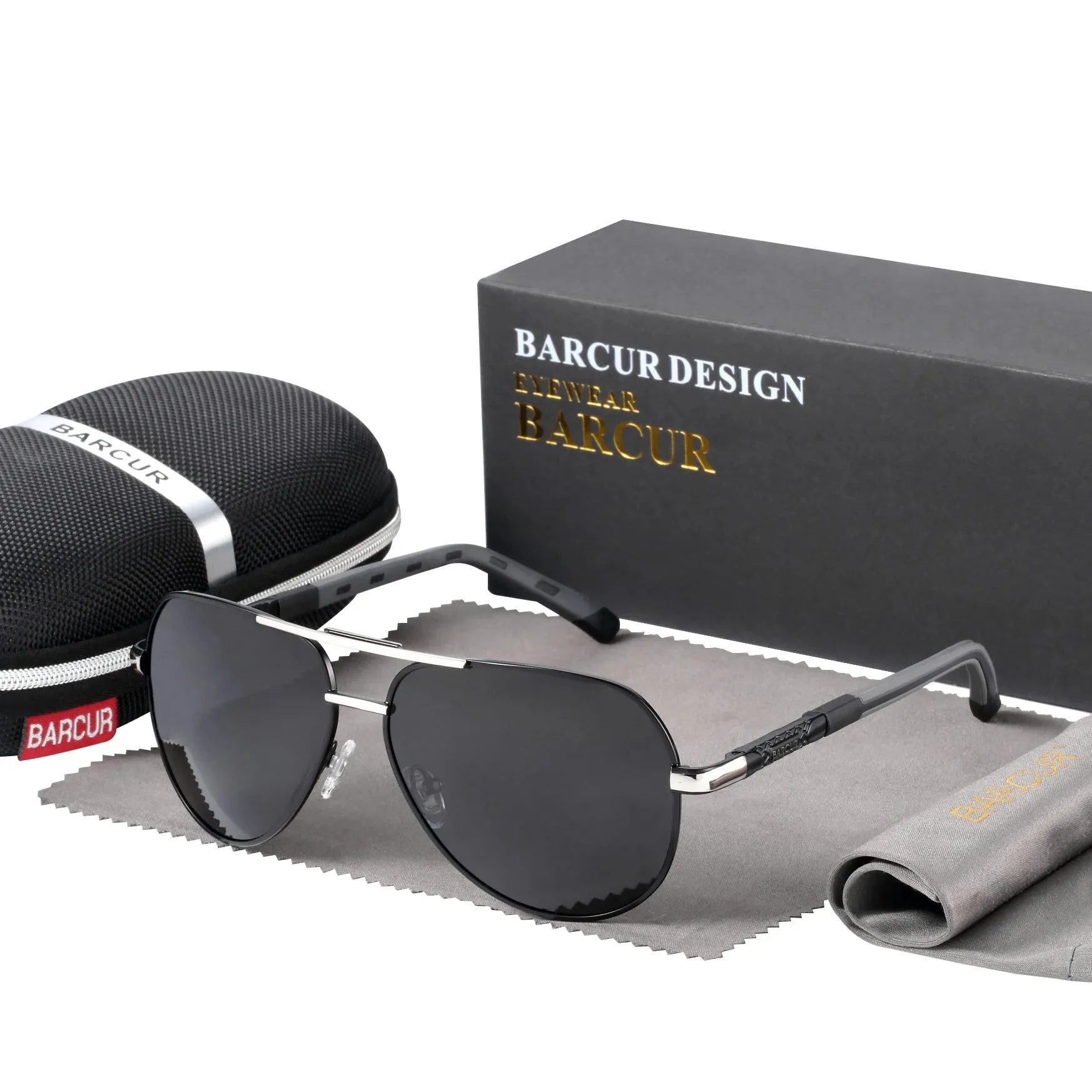 BARCUR Aluminum Sunglasses - Polarized