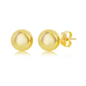 Bead Studs - Gold Plated