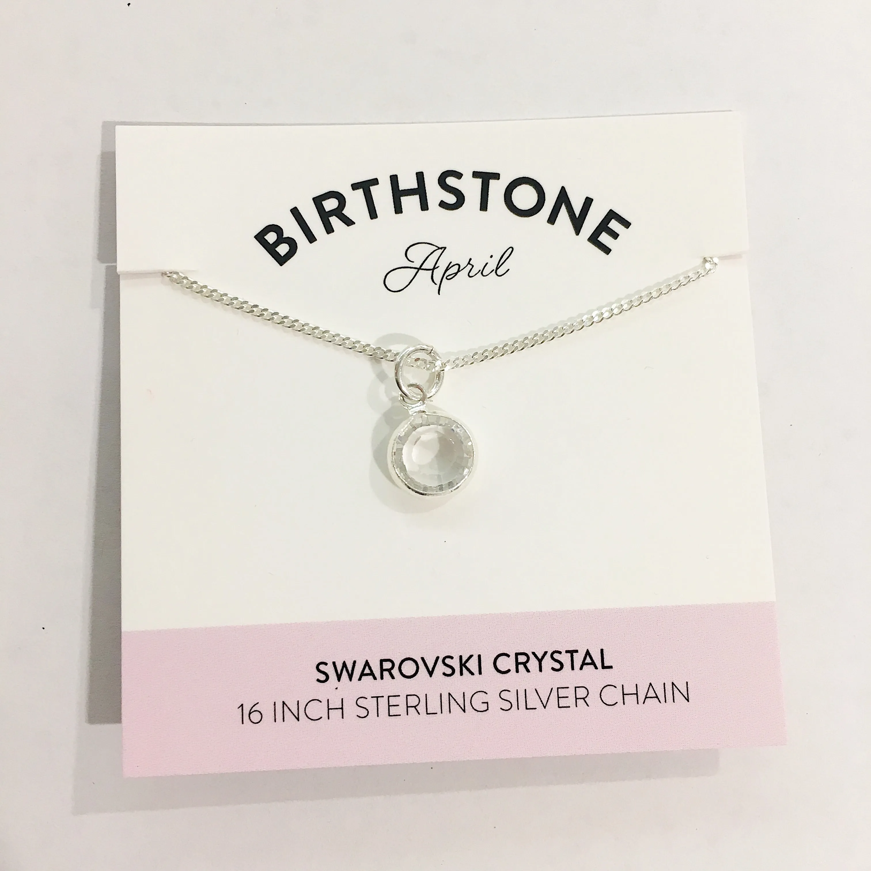 Bec Platt Designs Birth Stone Necklaces - Silver Various