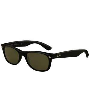 Black New Wayfarer Sunglasses in Black