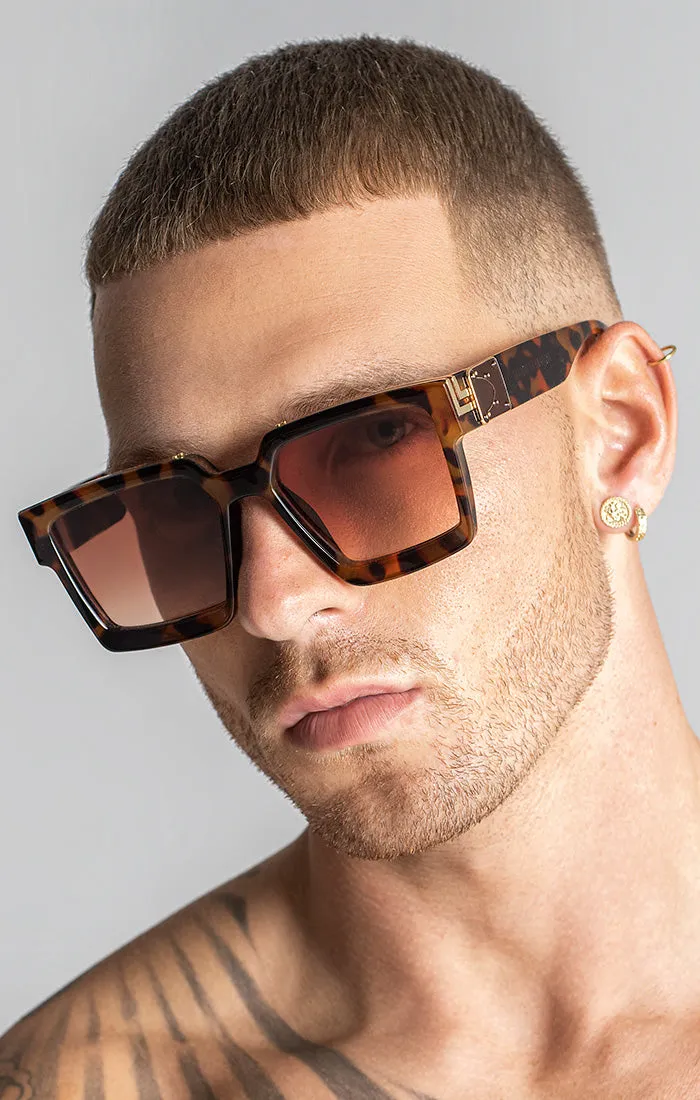 Brown Fashionista Sunglasses