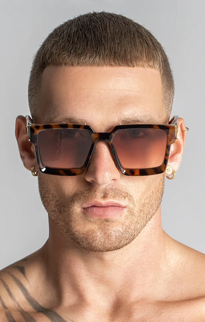 Brown Fashionista Sunglasses