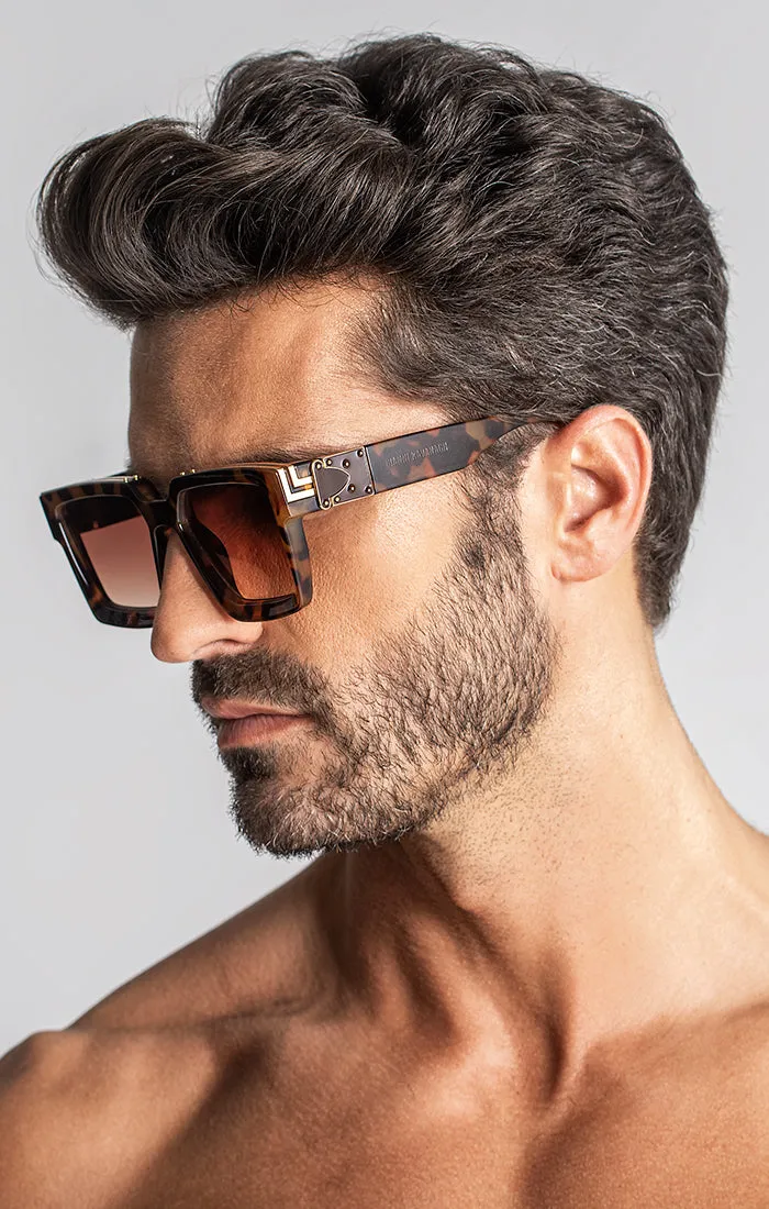 Brown Fashionista Sunglasses