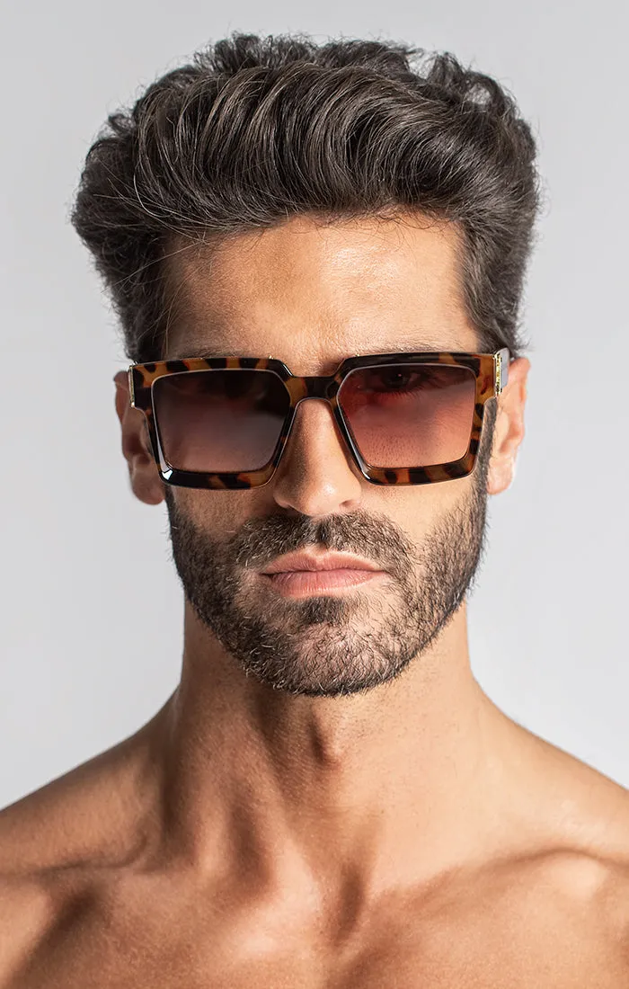 Brown Fashionista Sunglasses