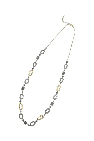 Callie Necklace Grey