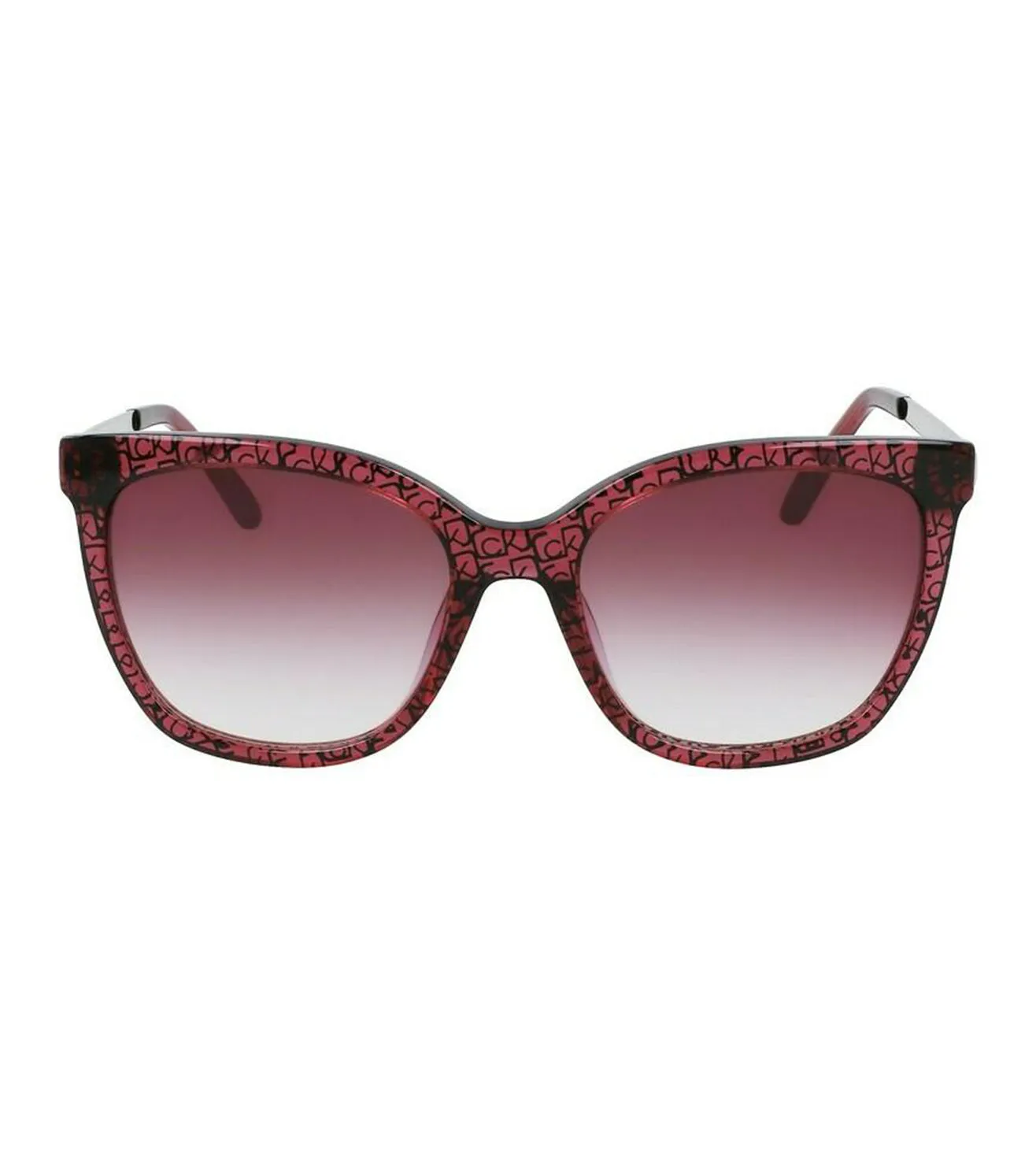 Calvin Klein Women's Pink Cat-eye Sunglasses