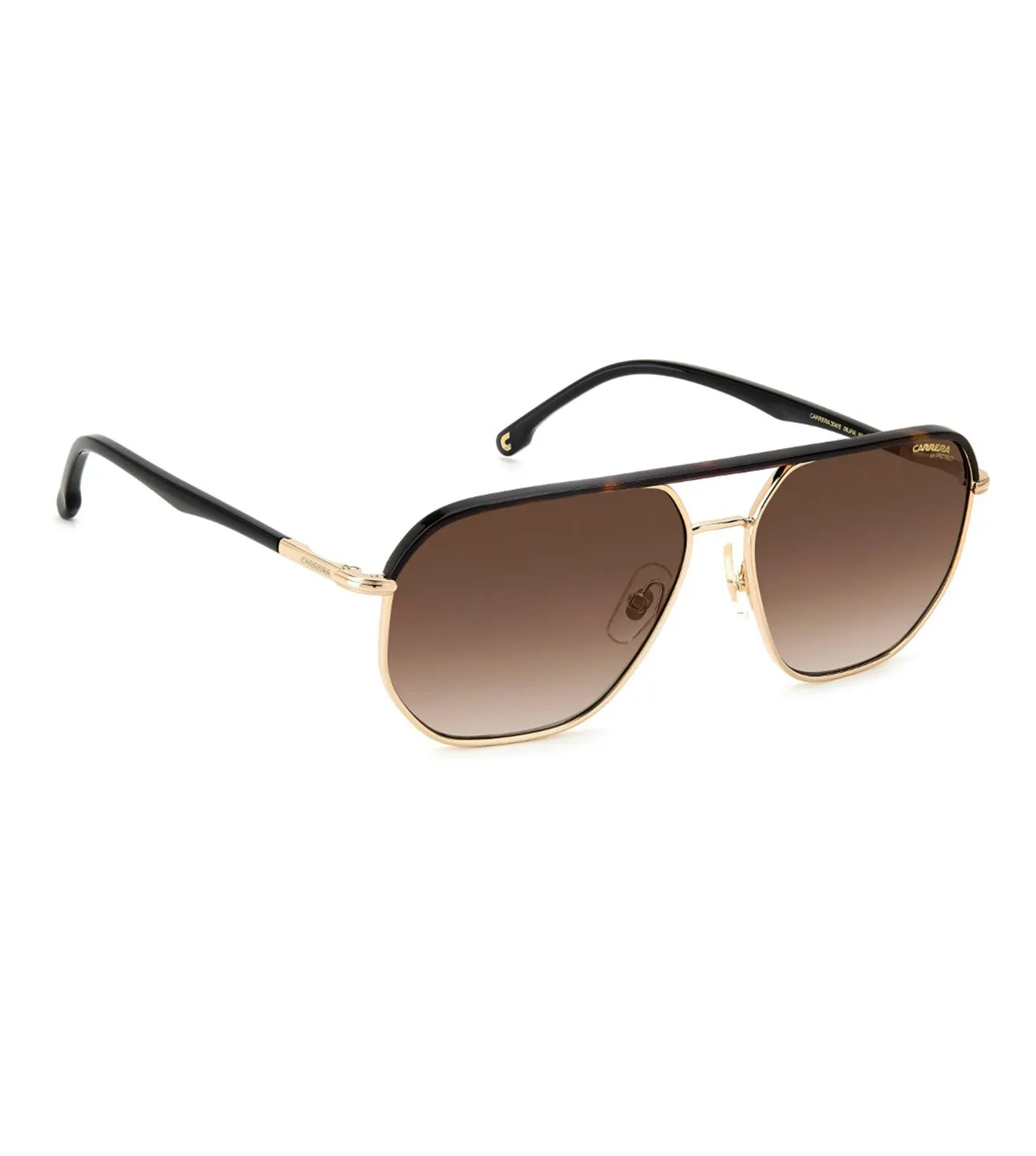 Carrera Unisex Brown Aviator Sunglass