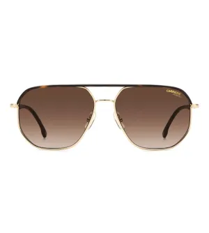 Carrera Unisex Brown Aviator Sunglass