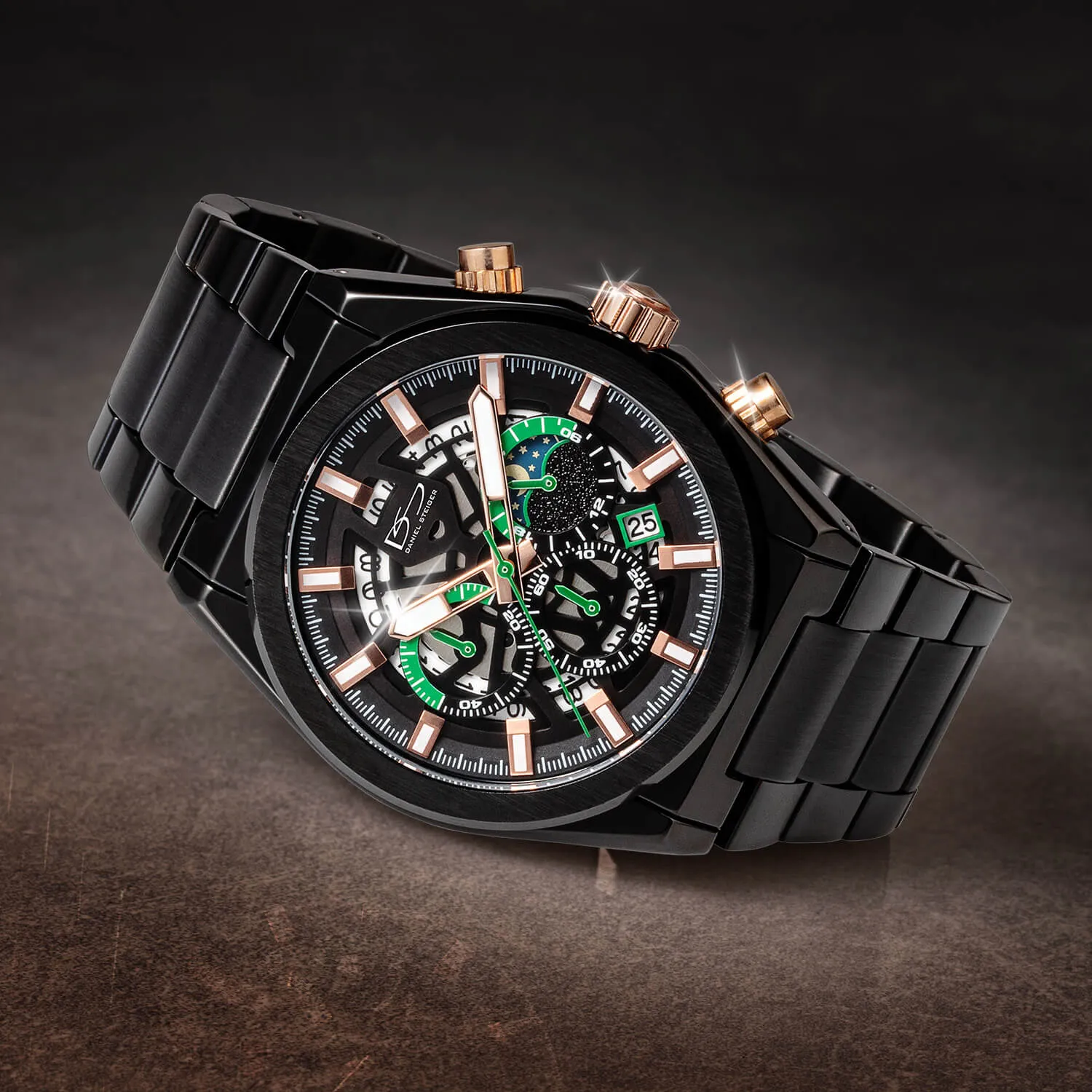 Challenger Black Men's Watch