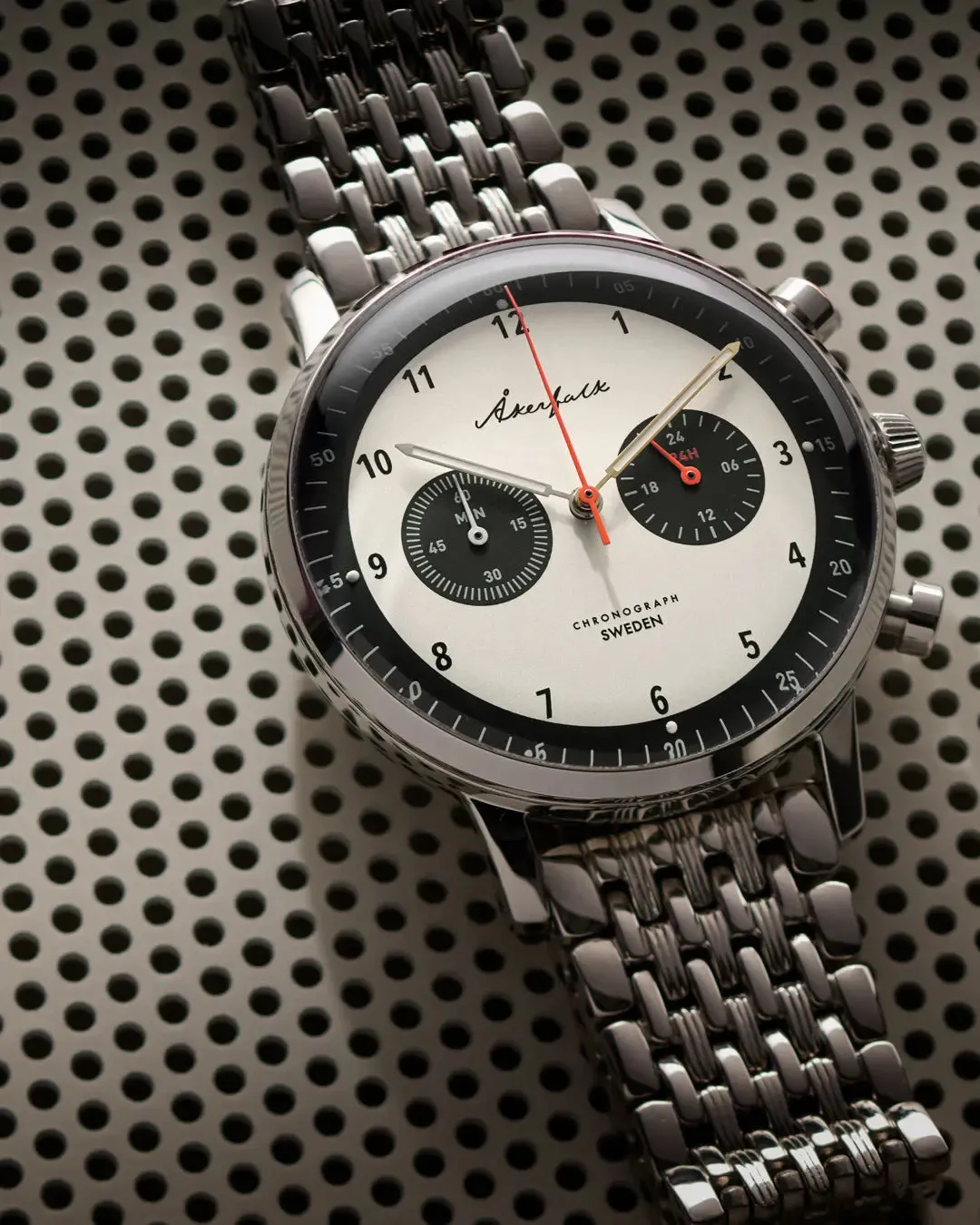 Chronograph Panda 12h/24h watch