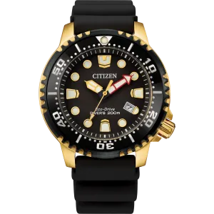 Citizen Promaster Dive Goldtone Watch with Date BN0152-06E