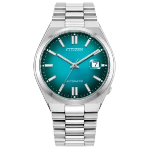 Citizen Tsuyosa Blue Dial Stainless Watch NJ0151-53X