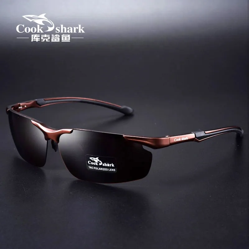 Cookshark Brand Men's Sunglasses Polarized Driving Hipster 8016