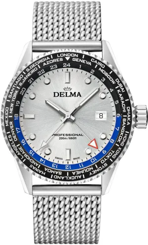 DEL Watch Cayman WORSld Timer Quartz