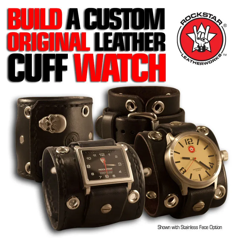 Design & Create a Custom Leather Cuff Watch