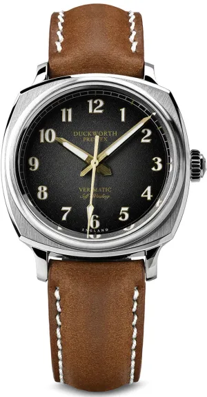 DP Watch VeriMTic Black Fume Brown Leather