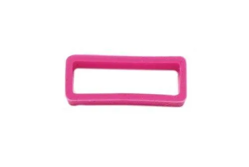 Durable Smooth Silicone Rubber Keeper Loops - Assorted Colors