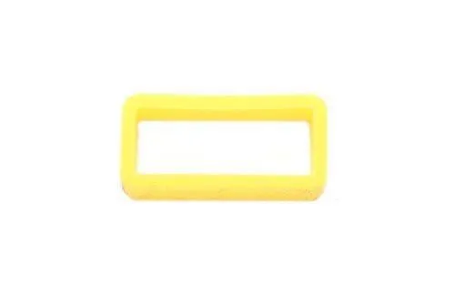 Durable Smooth Silicone Rubber Keeper Loops - Assorted Colors