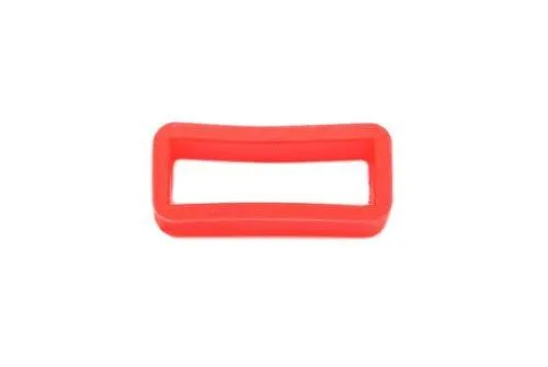 Durable Smooth Silicone Rubber Keeper Loops - Assorted Colors