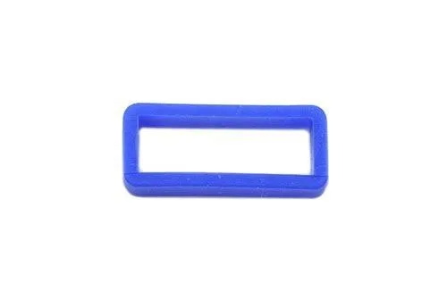 Durable Smooth Silicone Rubber Keeper Loops - Assorted Colors