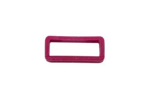 Durable Smooth Silicone Rubber Keeper Loops - Assorted Colors