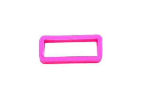 Durable Smooth Silicone Rubber Keeper Loops - Assorted Colors