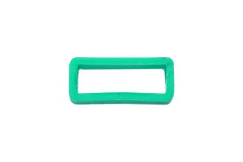 Durable Smooth Silicone Rubber Keeper Loops - Assorted Colors