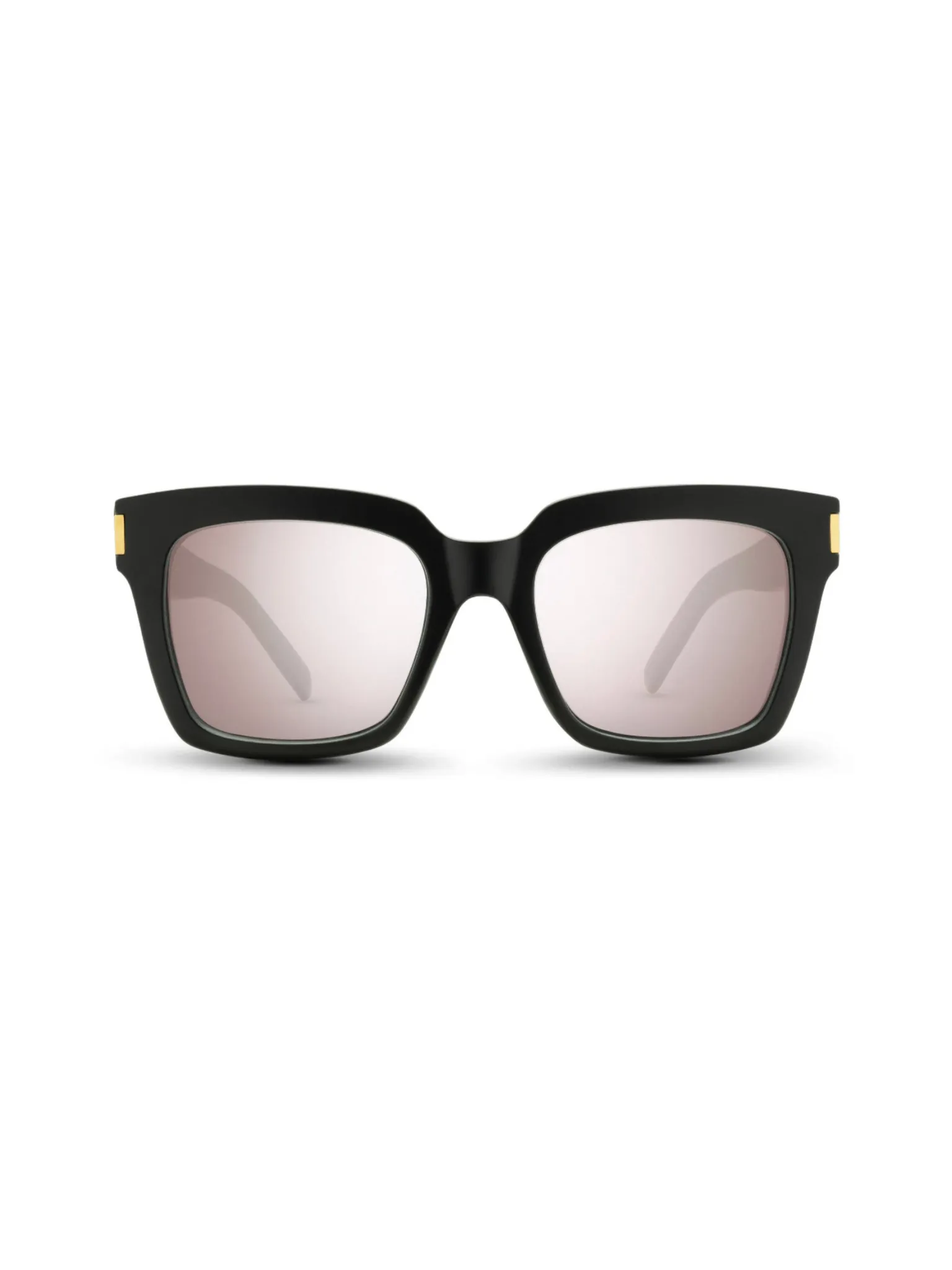 Emerald Isle Sunglasses - Black Frame - Silver Lens