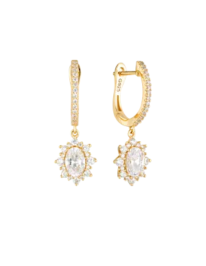 Georgini Iconic Bridal Eloise Earrings - Gold