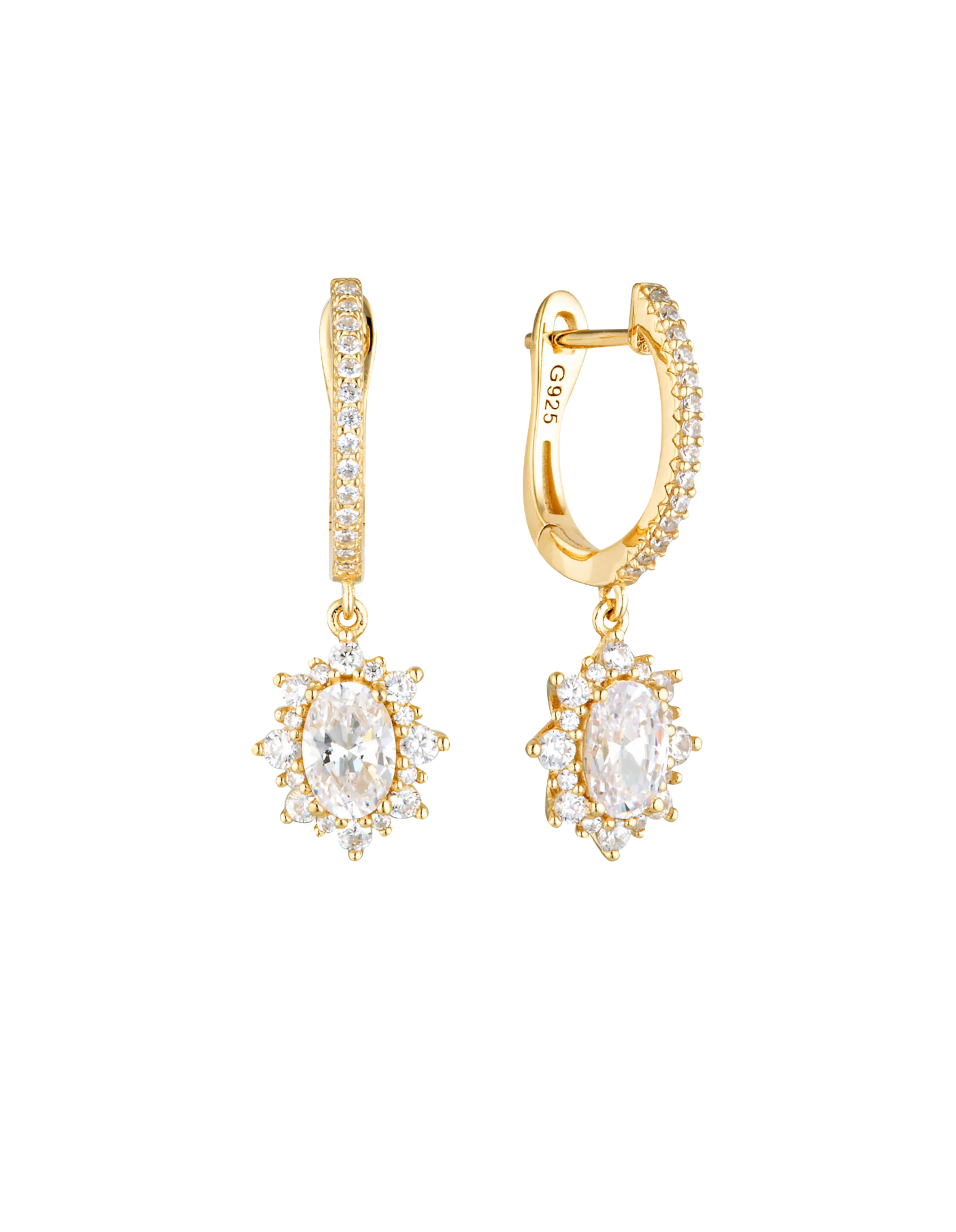 Georgini Iconic Bridal Eloise Earrings - Gold