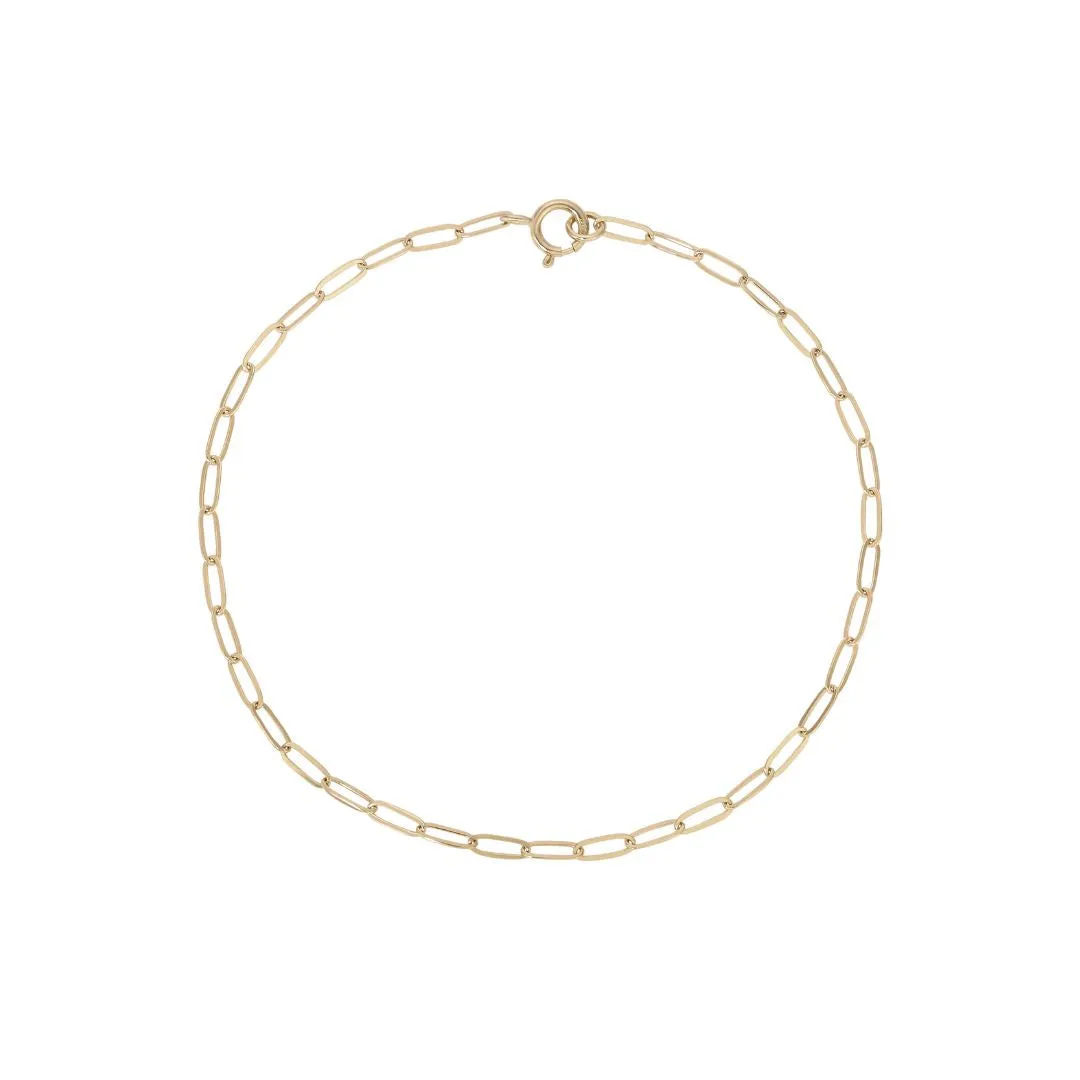 Golden Garland Chain Bracelet