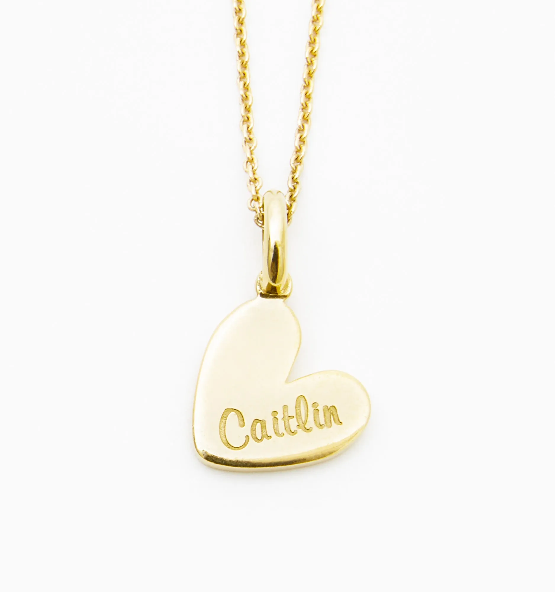 Heart Name Necklace