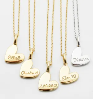 Heart Name Necklace