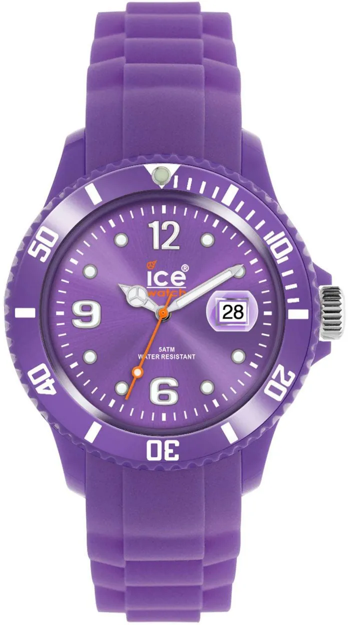 Ice-Watch Ice-Summer Sili Collection Polyamide and Silicone Lavender Unisex Watch SS.LR.U.S.11