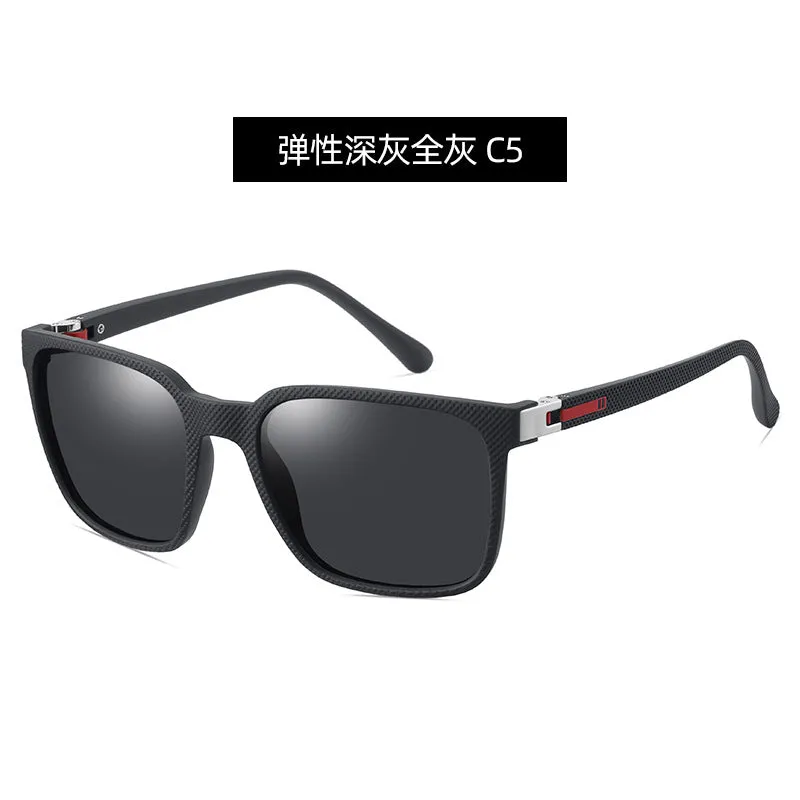 INSTOCK- New square frame sunglasses for men with personality