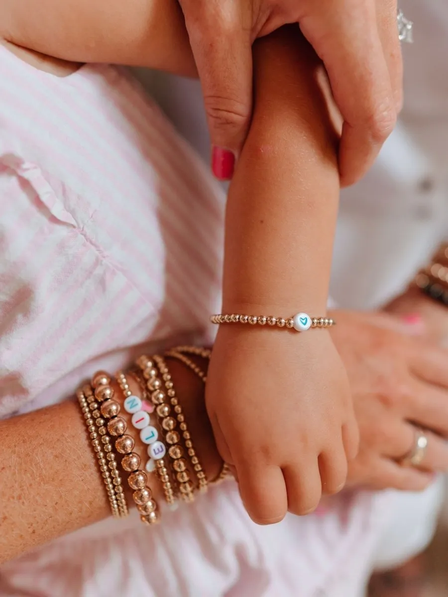 Kid Heart Stretch Bracelet