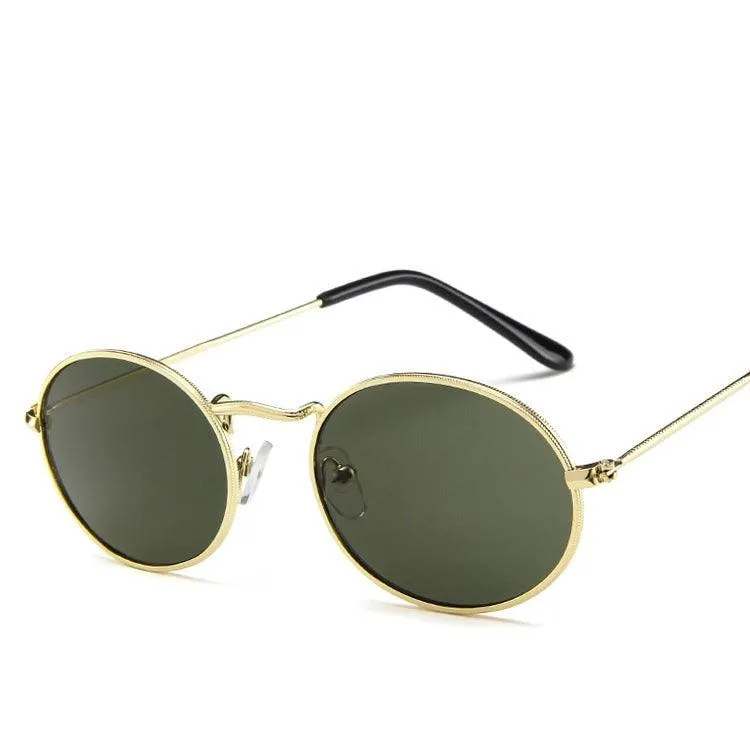 KittenAlarm - Ebony Round Frame Tinted Sunglasses