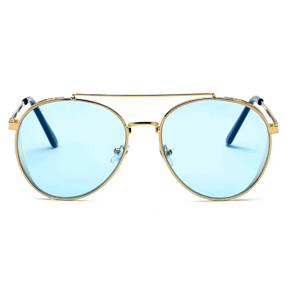 LAREDO | Modern Brow Bar Aviator Sunglasses