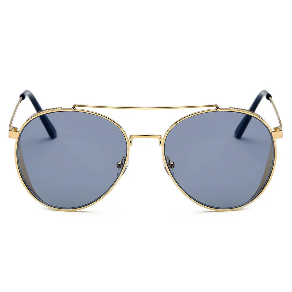 LAREDO | Modern Brow Bar Aviator Sunglasses