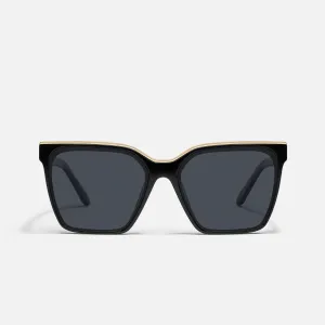 Level Up -Black Gold Frame / Smoke Polarized Lens