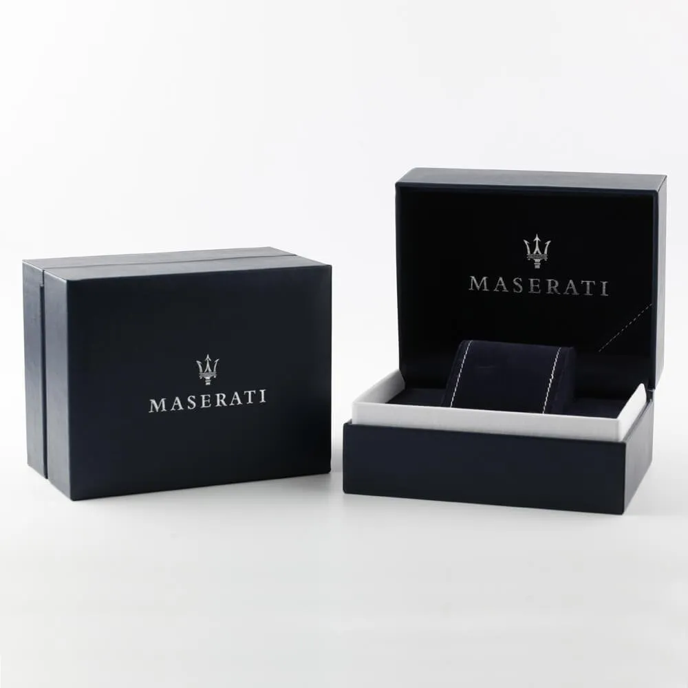 Maserati Men's Black Traguardo Watch R8871612025