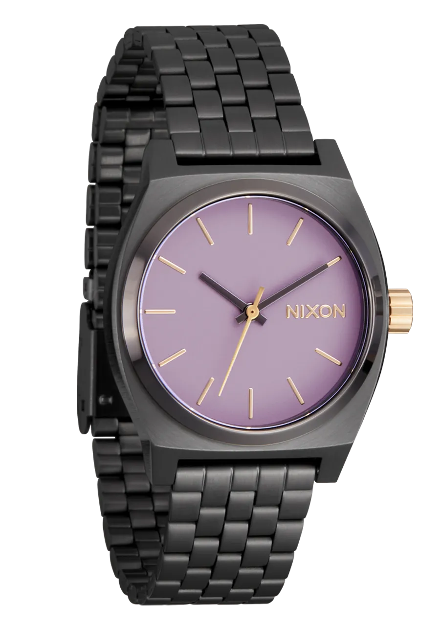 Medium Time Teller - Gunmetal / Lavender / Gold