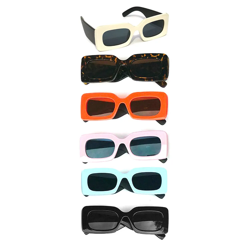 Modern Rounded Square Chic Sunglasses