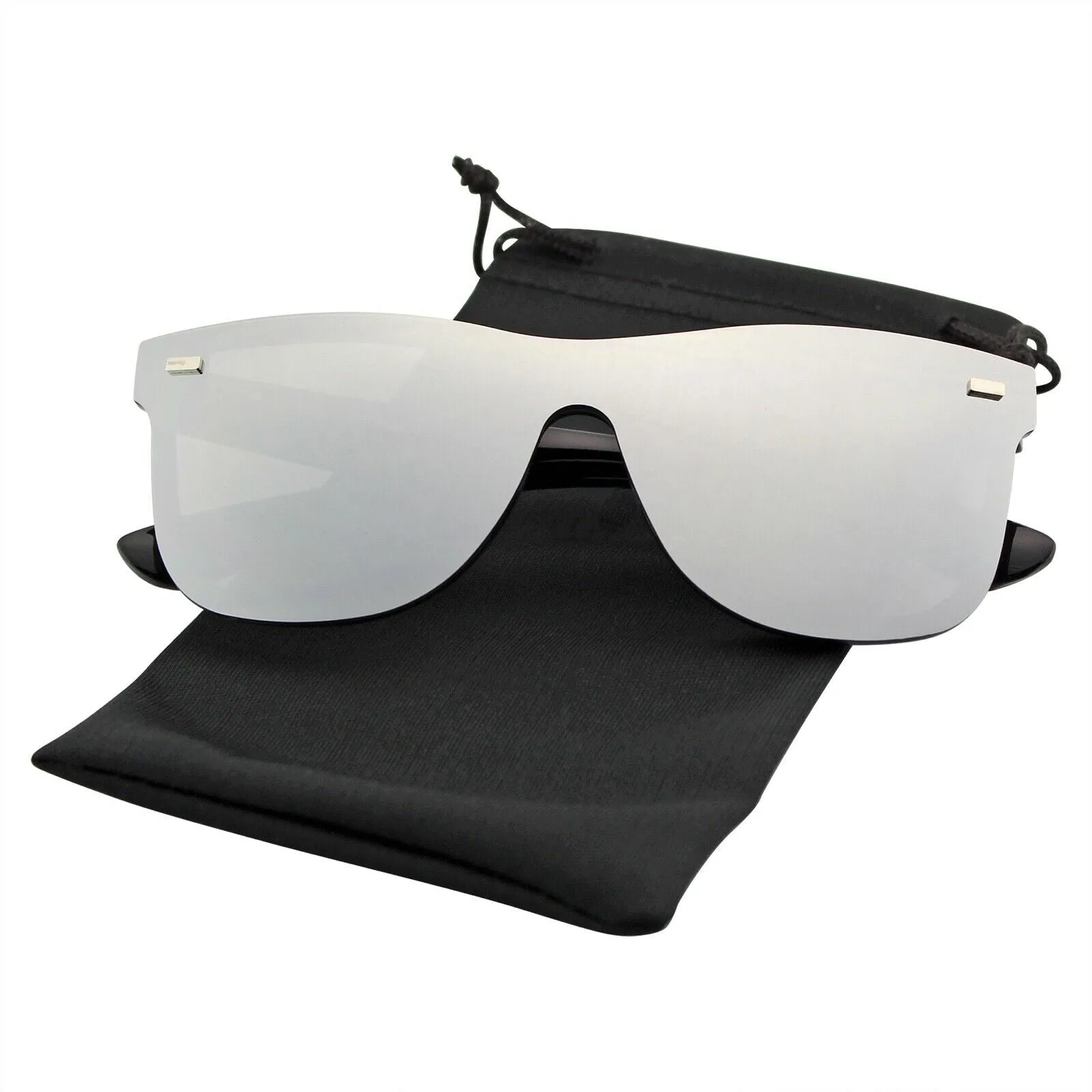 MRoyale™ Men's Rimless Mirrored Sunglasses