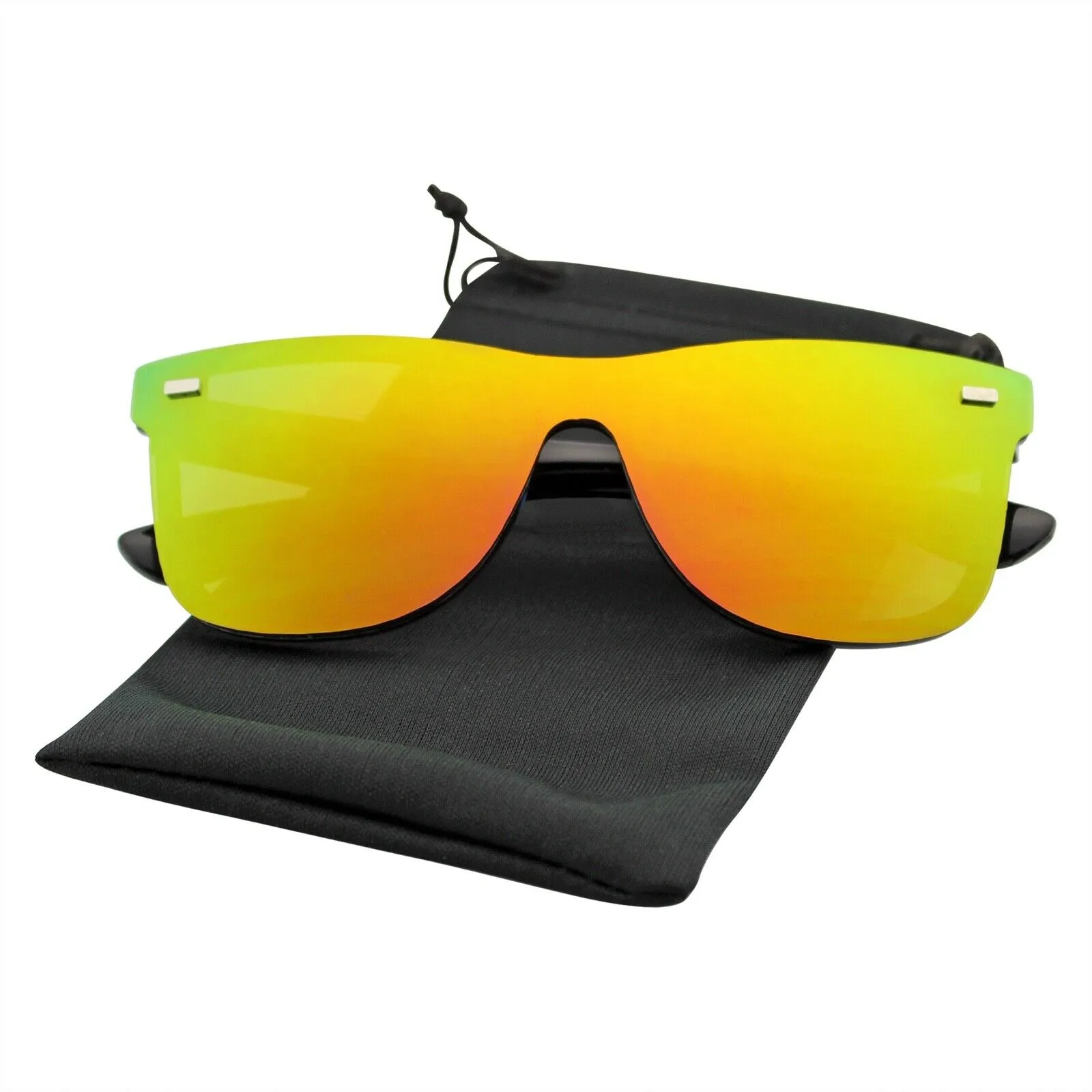 MRoyale™ Men's Rimless Mirrored Sunglasses